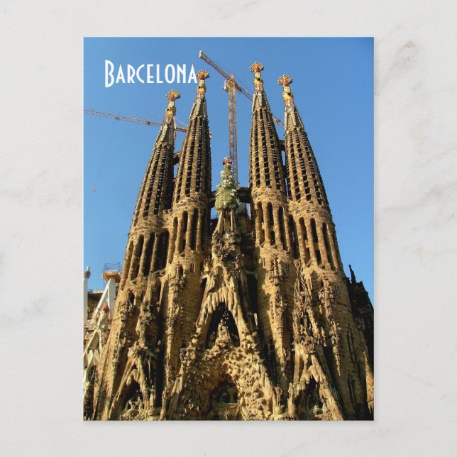 Postal Sagrada Familia (Anverso)