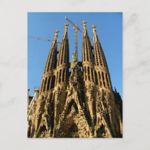 Postal Sagrada Familia