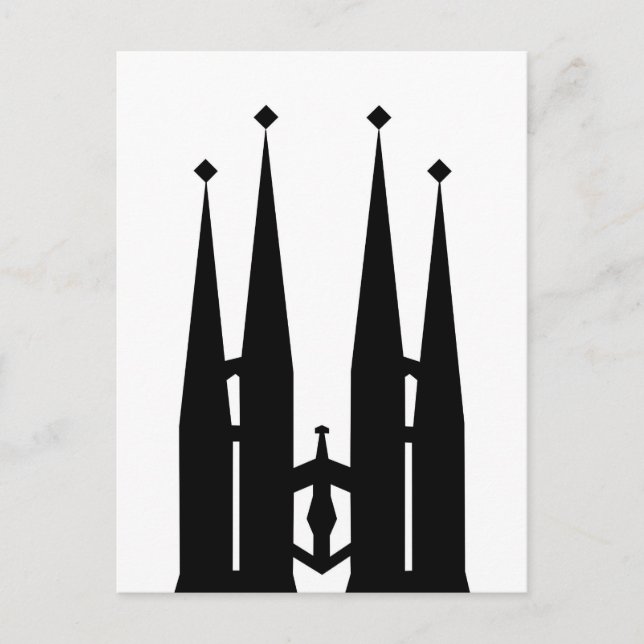 Postal Sagrada Familia (Anverso)