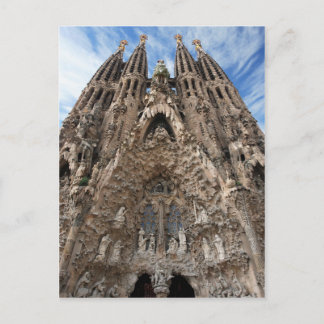 Postal Sagrada Familia Barcelona