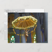 Sagrada Familia Crucifix, Barcelona, España -