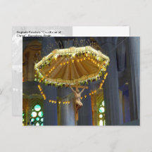 Sagrada Familia Crucifix, Barcelona, España -