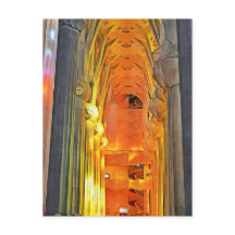 Sagrada Familia.Interior. Vista 1.