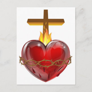 Postal Sagrado Corazón