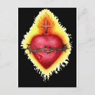 Postal Sagrado Corazón 2