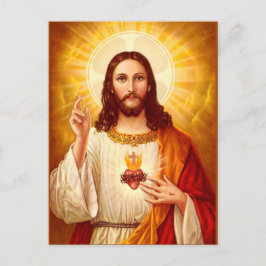 Postal Sagrado Corazón de Jesucristo