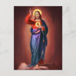 Postal Sagrado Corazón de Jesucristo