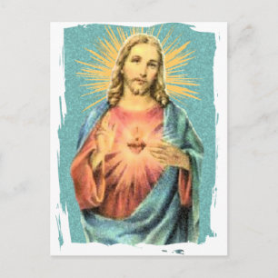 Postal Sagrado Corazón de Jesús