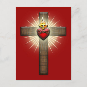 Postal Sagrado Corazón de Jesús