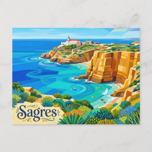 Postal Sagres Portugal