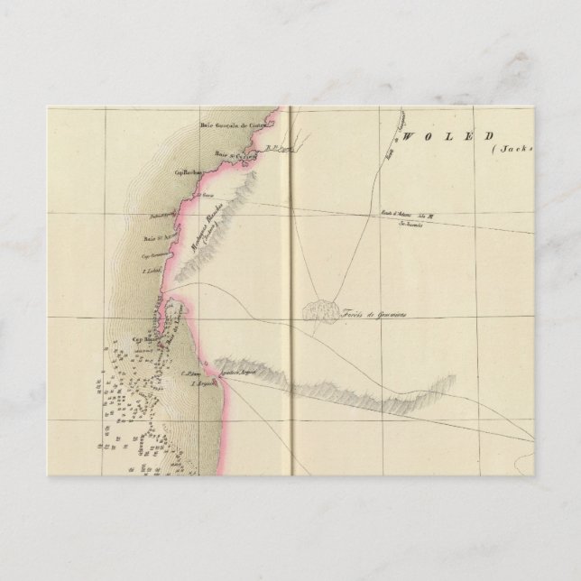 Postal Sáhara Occidental, África 12 (Anverso)