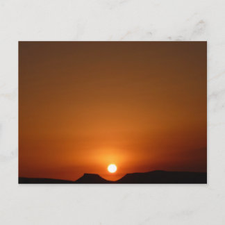 Postal Sahara Sunset