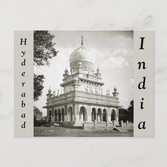 Postal Saidani Mamáes Tumba Hyderabad India (Anverso)