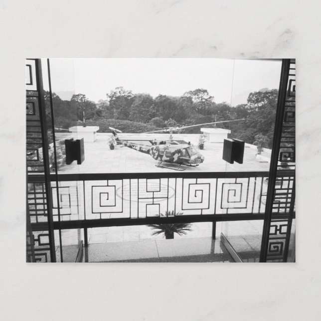 Postal Saigón HCMC Vietnam, helicóptero Huey (Anverso)