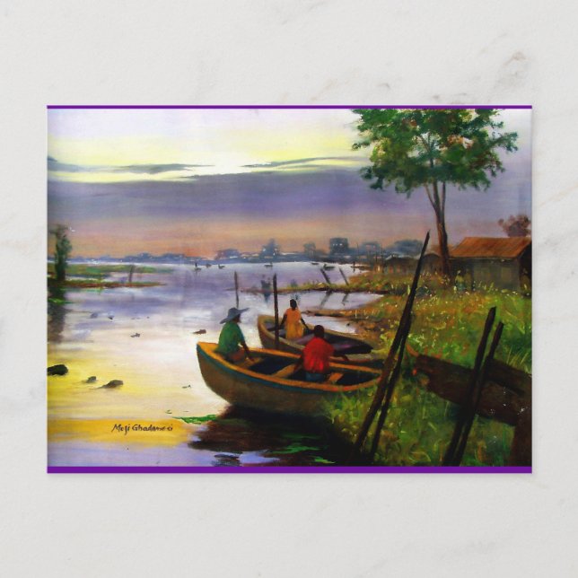 POSTAL    SAILINGBY MOJISOLA A GBADAMOSI OKUBULE (Anverso)