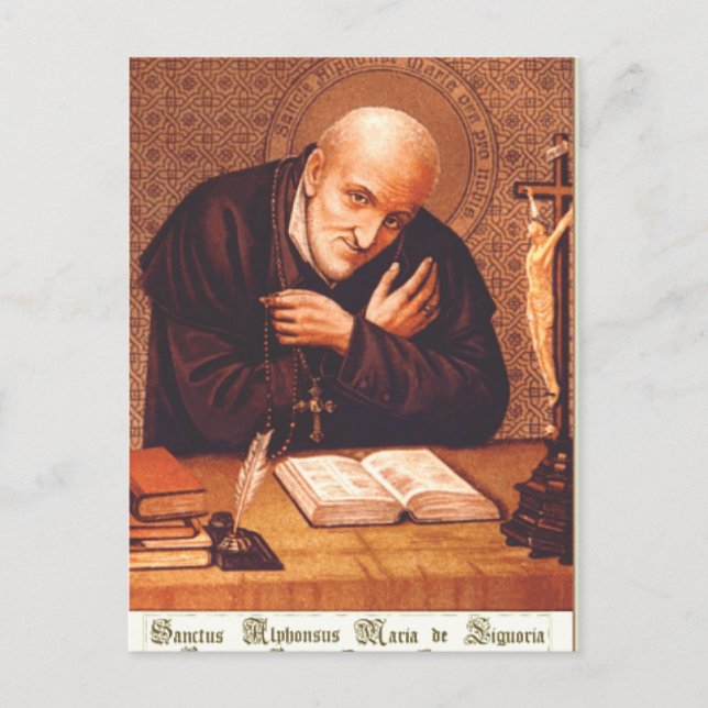 Postal Saint Alphonsus Liguori (Anverso)