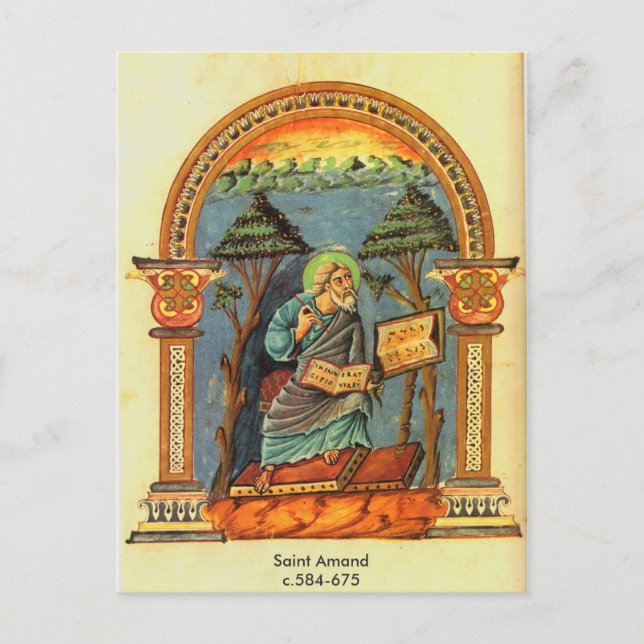 Postal Saint Amand (Anverso)
