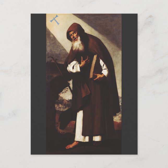 Postal Saint Anthony the Abbot (Anverso)