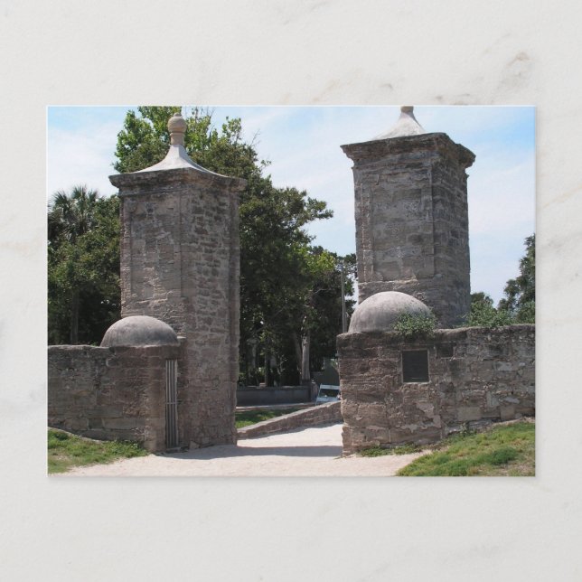 Postal Saint Augustine (Anverso)