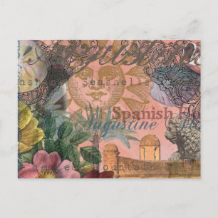 Postal saint augustine florida viajar arte antiguo