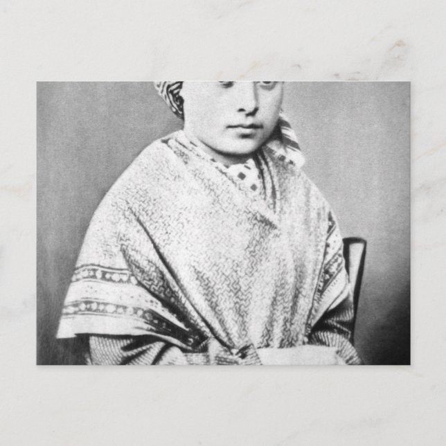 Postal Saint Bernadette (Anverso)