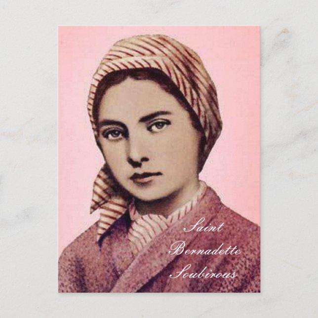 POSTAL SAINT BERNADETTE SOUBIROUS (Anverso)