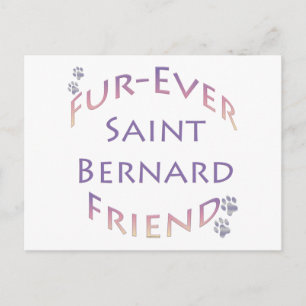 Postal Saint Bernard Furever Friend