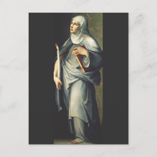 Postal Saint Bridget de Suecia