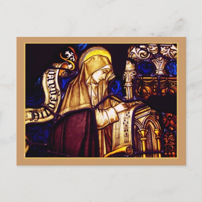Postal Saint Brigid de Suecia (Anverso)