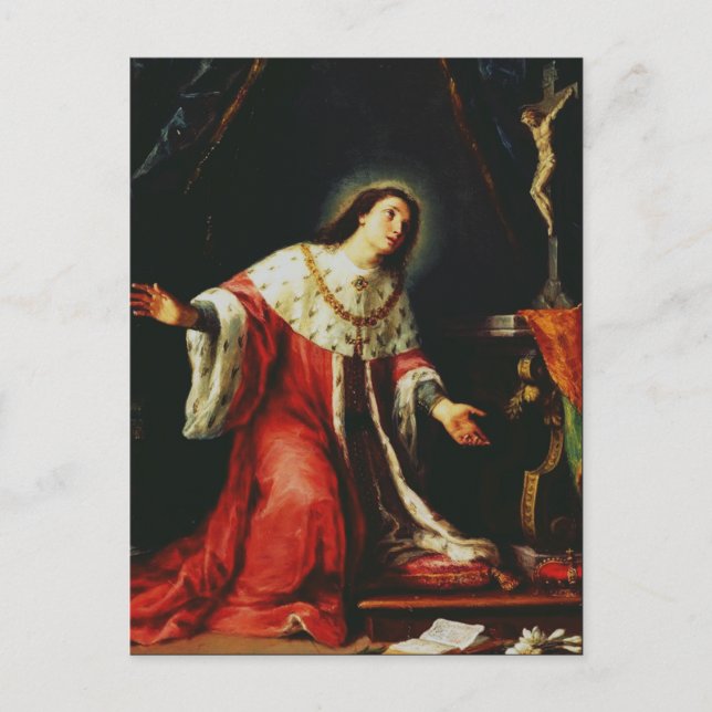 Postal Saint Casimir Jagiellon (Anverso)