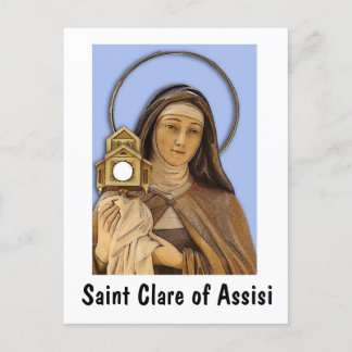 Postal Saint Clare Assisi