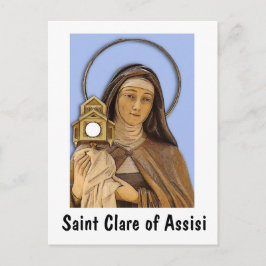 Postal Saint Clare Assisi