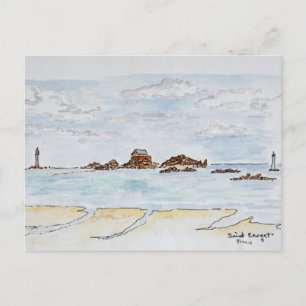 Postal Saint-Enogat, Dinard   Bretaña, Francia