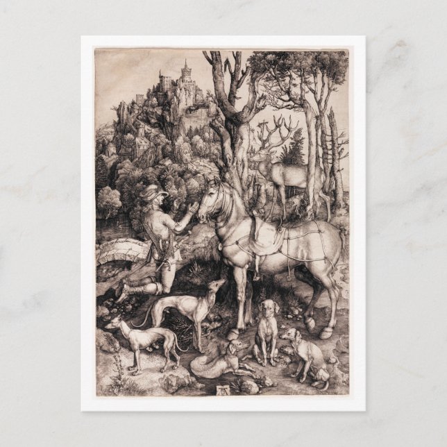 Postal Saint Eustace c. 1501 (Anverso)
