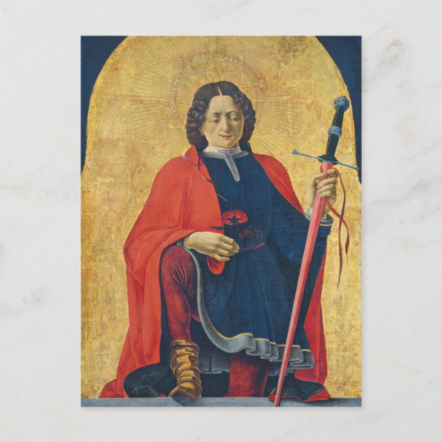 Postal Saint Florian, italiano, c. 1473-74 (Anverso)