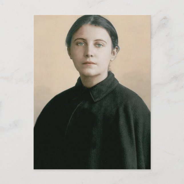 POSTAL SAINT GEMMA GALGANI (Anverso)