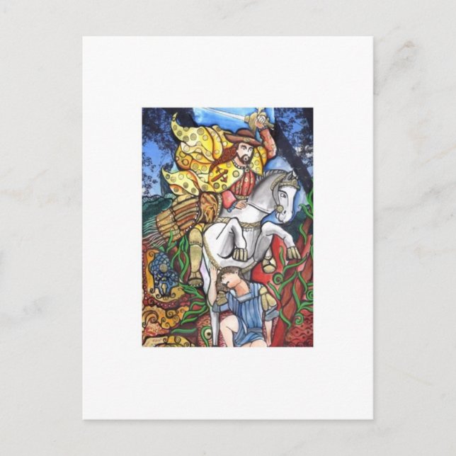 Postal Saint James the Greater-ACEO (Anverso)