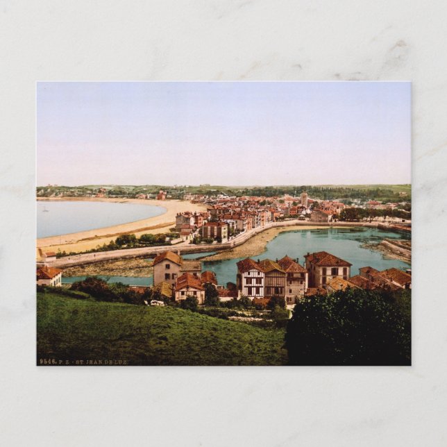 Postal Saint-Jean-de-Luz Aquitaine Francia (Anverso)