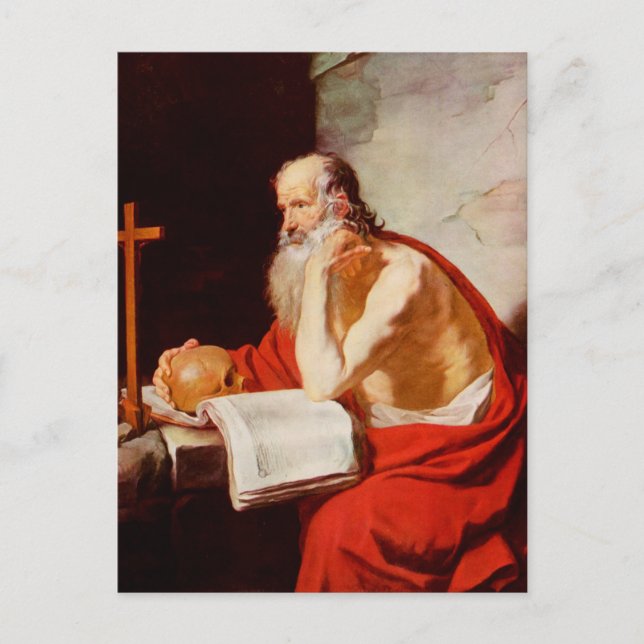 Postal Saint Jerome (Anverso)