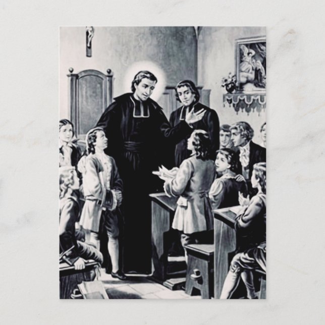 Postal Saint Louis de Montfort (Anverso)