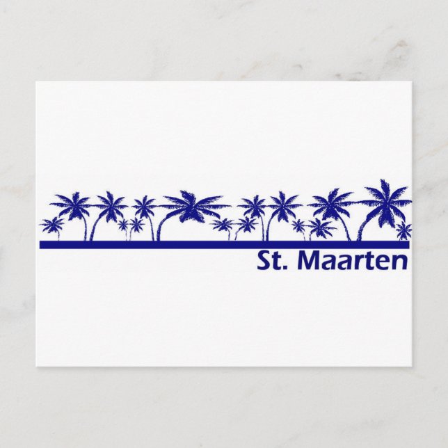 Postal Saint Maarten (Anverso)