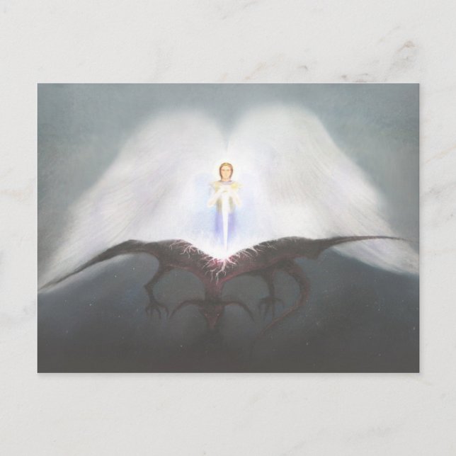 Postal Saint Michael (Anverso)