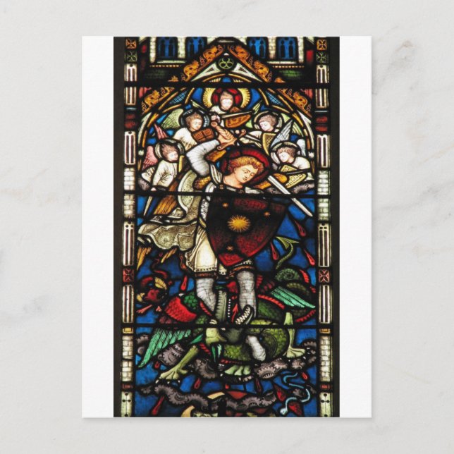 POSTAL SAINT MICHAEL ARCHANGEL (Anverso)