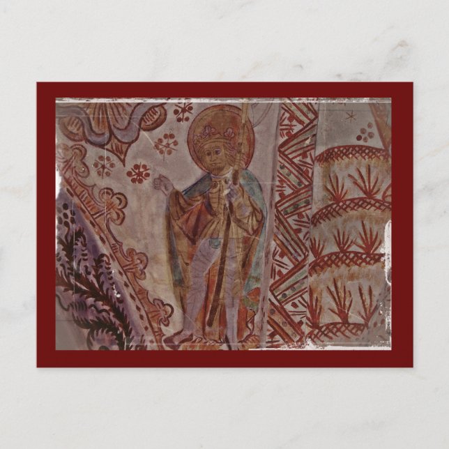 Postal Saint Olaf de Noruega (Anverso)