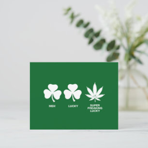 Postal Saint Patricks Funny Fiesta para chicos