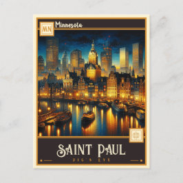 Postal Saint Paul, Minnesota | Vintage