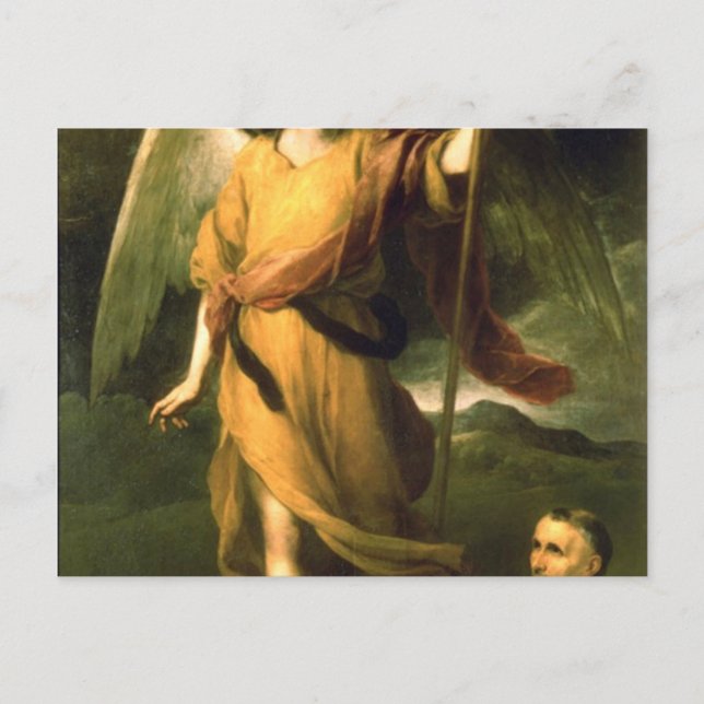Postal Saint Raphael De Bartolome Esteban Murillo (Anverso)