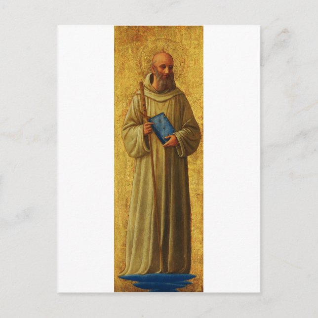 Postal Saint Romuald, fundador de la Camaldolese (Anverso)