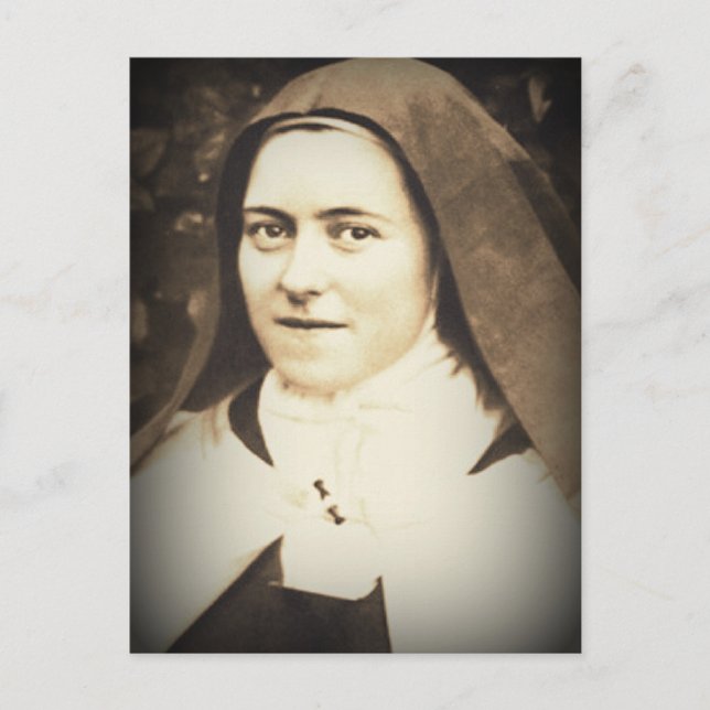 POSTAL SAINT THERESE DE LISIEUX (Anverso)