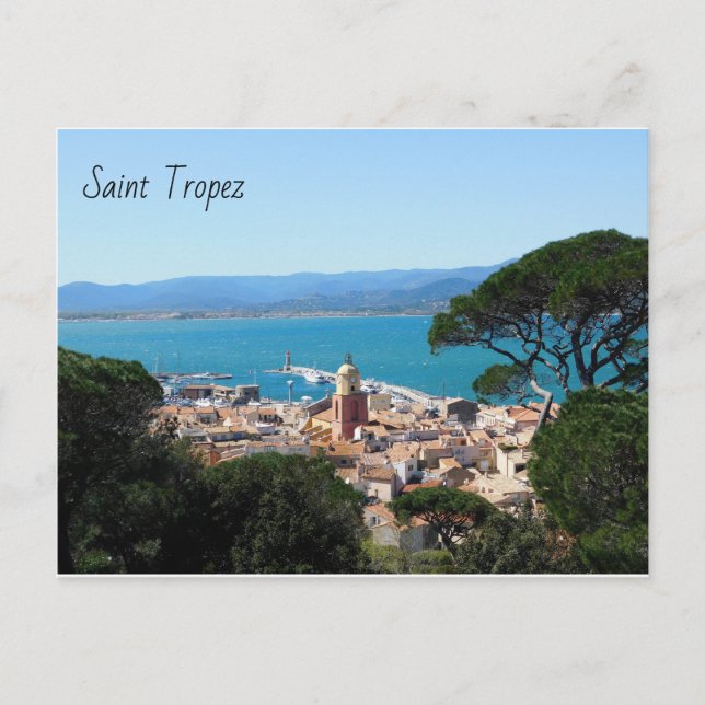 Postal Saint Tropez (Anverso)